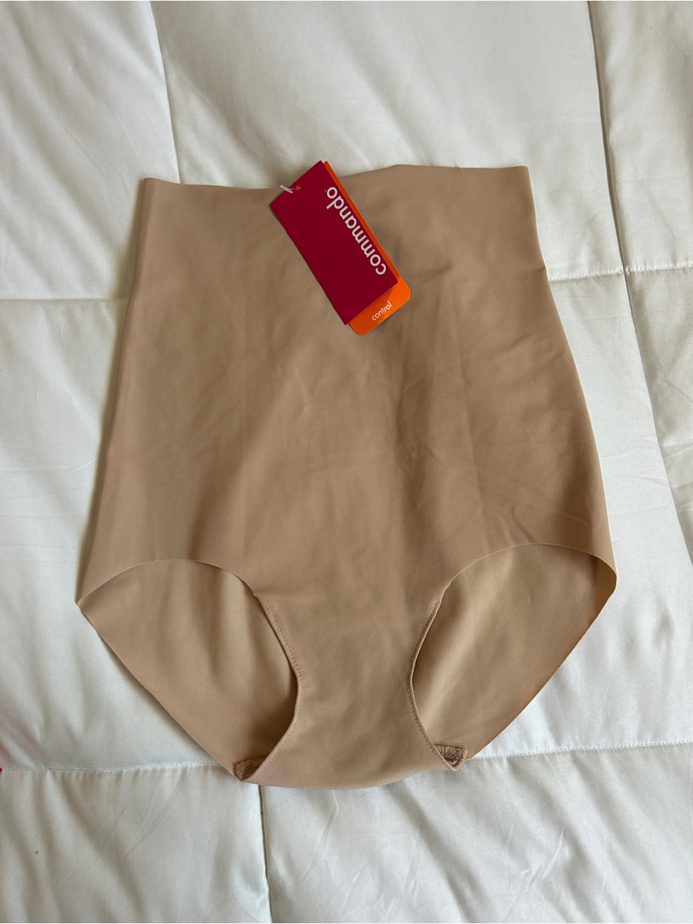 NWT Commando High-Waist Seamless Shapewear Brief in Nude